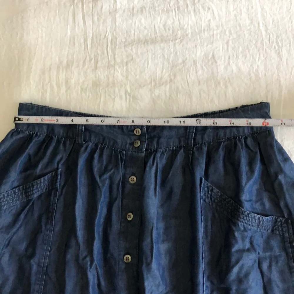 Susina skirt, chambray, size L - Picture 2 of 6